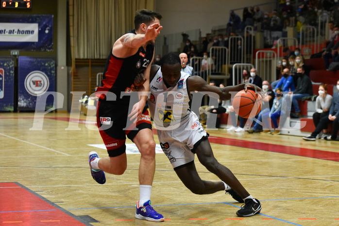 Basketball Superliga 2021/22, Grunddurchgang 14. Runde Flyers Wels vs. GGMT Vienna

