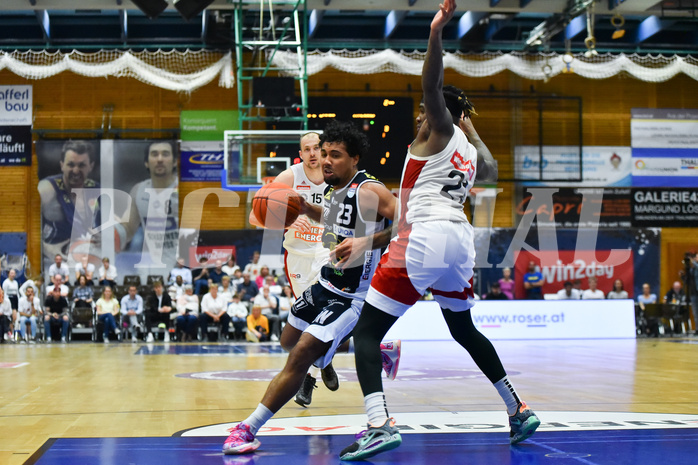 Win2Day Basketball Superliga 2022/23, Playoff,
Finale Spiel 1, Swans Gmunden vs BC Vienna,