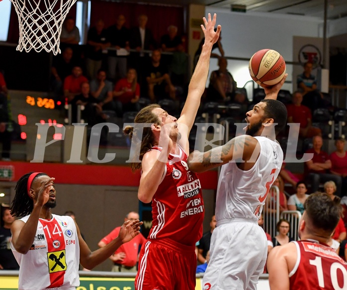 Basketball ABL 2017/18 PlayOff VF1 Flyers Wels vs BC Vienna