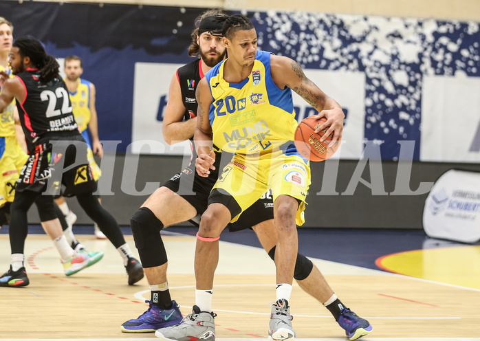 Basketball Superliga 2021/22, Grunddurchgang 7.Runde SKN St.Pölten vs. Flyers Wels


