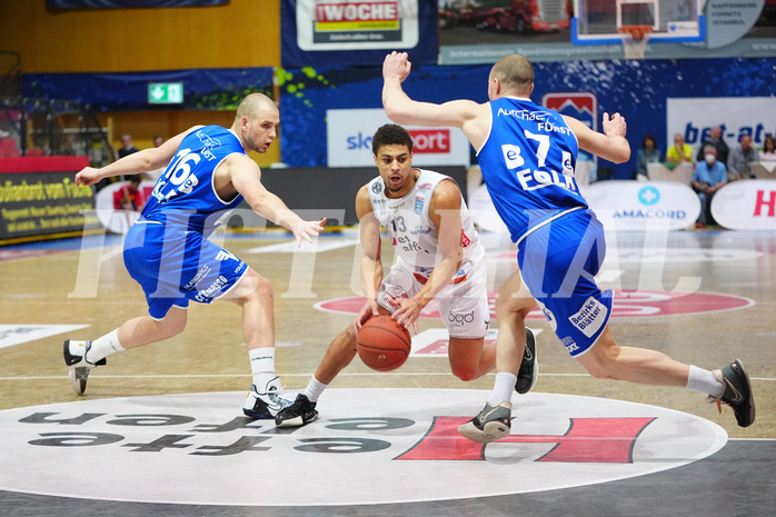 Basketball Superliga 2021/22, 8. Platzierungsrunde, Kapfenberg vs. Oberwart


