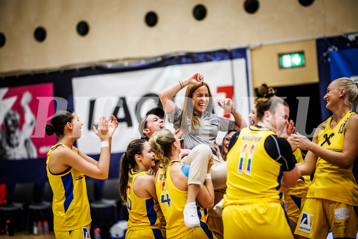 Basketball, Win2Day Basketball Damen Superliga 2023/24, Playoff, Finale Spiel 3, SKN St. Pölten, UBI Graz, 