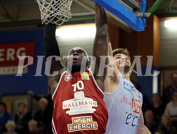 Basketball ABL 2015/16 Grunddurchgang 24.Runde Kapfenberg Bulls vs BC Vienna