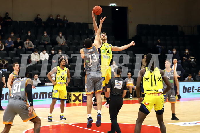Basketball Superliga 2021/22, Grunddurchgang 11.Runde UBSC Graz vs. BK IMMOunited Dukes