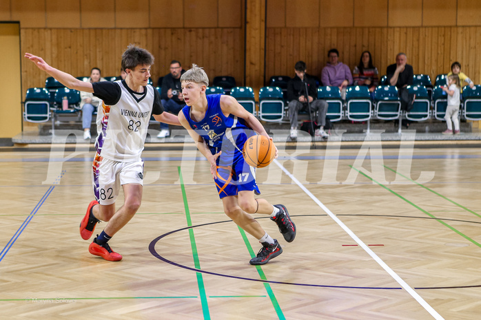 Österreichischer Basketballverband 2024/25, SLMU16, Vienna United vs. FCN Baskets Wels
