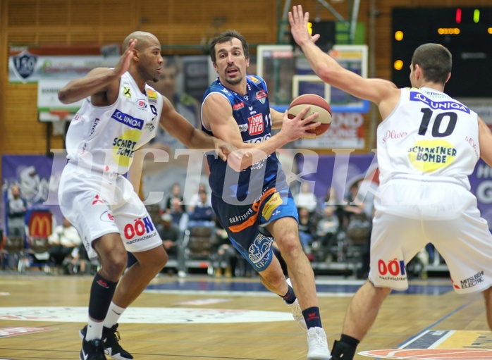 Basketball ABL 2017/18, Grunddurchgang 17.Runde Gmunden Swans vs. Kapfenberg Bulls