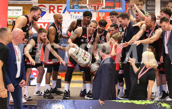 Basketball Superliga 2021/22, Finale Spiel 4 Gmunden Swans vs. BC Vienna