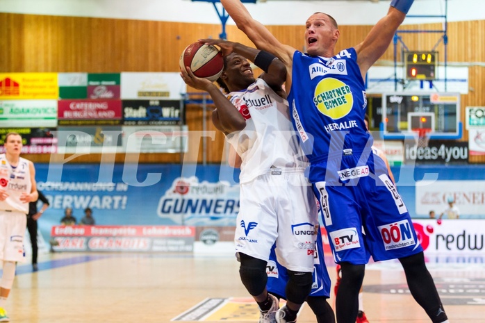 Basketball ABL 2015/16 Grunddurchgang 3.Runde Oberwart Gunners vs. Gmunden Swans