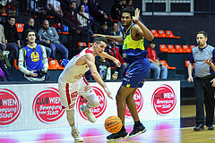 Basketball Superliga 2023/24, Gruunddurchgang 19.Runde BC Vienna vs. UBSC Graz


