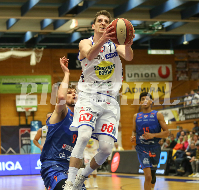 Basketball Superliga 2019/20,  4.Plazierungsrunde Gmunden Swans vs. Kapfenberg Bulls


