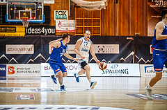 Basketball, Admiral Basketball Superliga 2019/20, Grunddurchgang 13.Runde, Oberwart Gunners, D.C. Timberwolves, Sebastian Käferle (7)