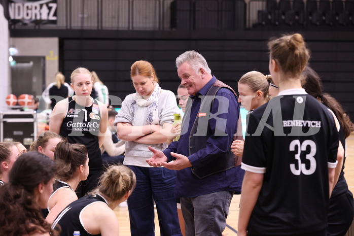 01.12.2024, Graz, Raiffeisen Sportpark, Basketball Damen Superliga 2024/25, Grunddurchgang, 8.Runde, UBI Holding Graz vs. Basket Flames