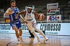 Basketball, bet-at-home Basketball Superliga 2020/21, Grunddurchgang 14. Runde, Oberwart Gunners, Gmunden Swans, Quincy Diggs (13)