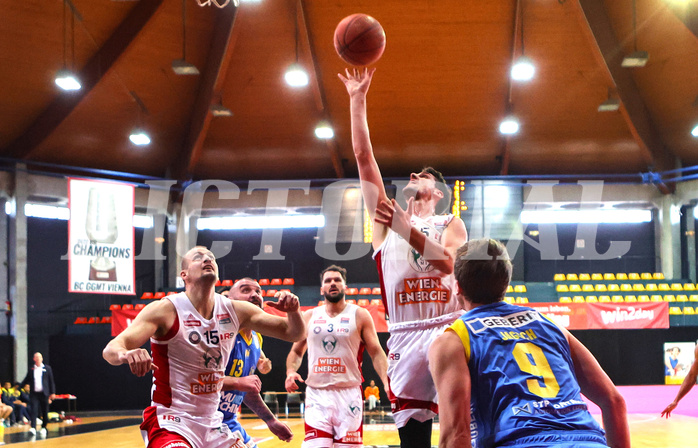 Basketball Superliga 2022/23, 9.Plazierungsrunde BC Vienna vs. SKN St.Pölten



