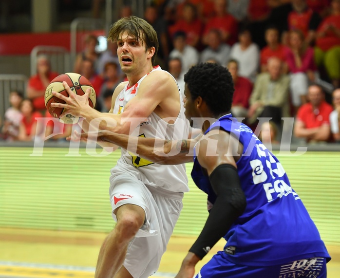 Basketball ABL 2016/17 Halbfinale Spiel 3 WBC Wels vs Gunners Oberwart