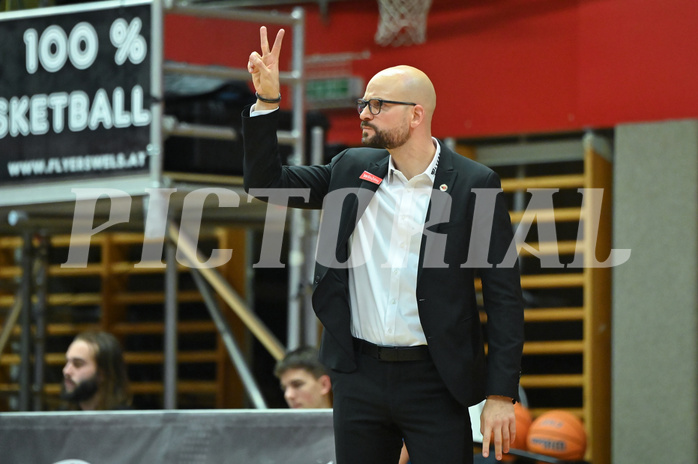 Basketball, Superliga 2024/25, Grunddurchgang 4.Runde, Flyers Wels vs. Kapfenberg,