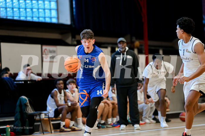 02.03.2025 Österreichischer Basketballverband 2024/25, SLMU16 Basket Flames WAT vs. FCN Baskets Wels