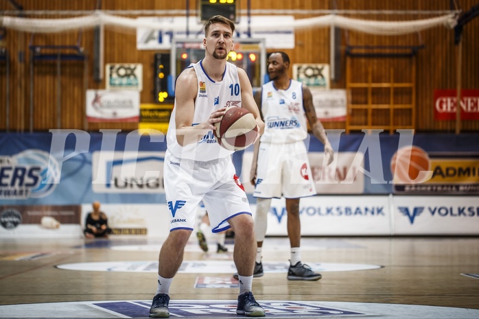 Basketball, ABL 2018/19, Grunddurchgang 17.Runde, Oberwart Gunners, Gmunden Swans, Georg Wolf (10)