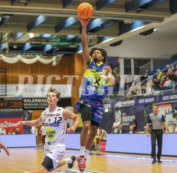 Basketball Superliga 2023/24, Grunddurchgang Runde 10 Gmunden Swans vs. UBSC Graz


