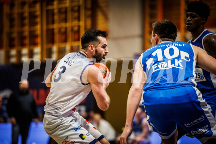 Basketball, Basketball Austria Cup 2022/23, Viertelfinale, BBC Nord Dragonz, Oberwart Gunners, 