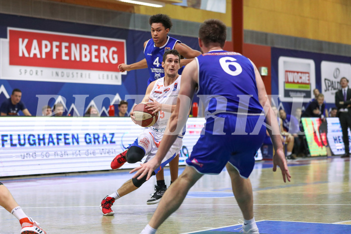 Basketball Basketball Superliga 2019/20, Grunddurchgang 9.Runde Kapfenberg Bulls vs. D.C. Timberwolves

