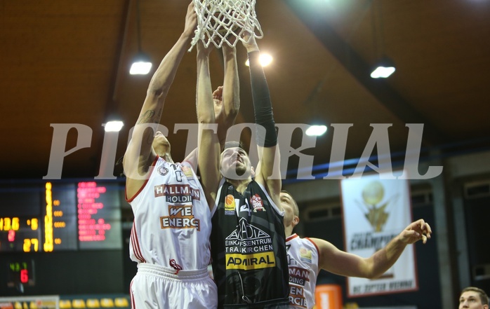 Basketball ABL 2016/17, Grunddurchgang 22.Runde BC Vienna vs. Traiskirchen Lions


