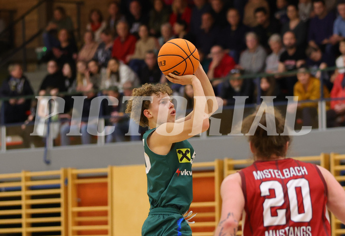Basketball Zweite Liga 2023/24, Grunddurchgang 16.Runde Mistelbach Mustangs vs. Dornbirn Lions


