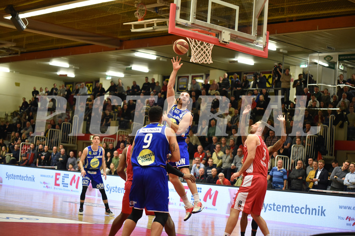Basketball Superliga 2019/20,  1.Plazierungsrunde Flyers Wels vs. Gmunden Swans