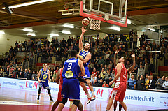 Basketball Superliga 2019/20,  1.Plazierungsrunde Flyers Wels vs. Gmunden Swans