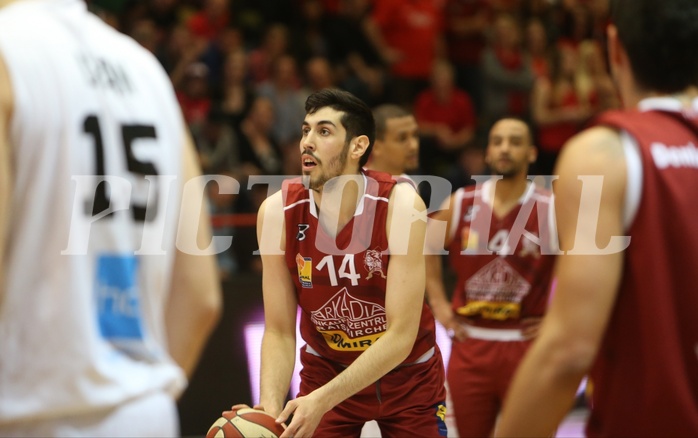 Basketball ABL 2015/16 Playoff Halbfinale Spiel 3 Traiskirchen Lions vs. WBC Wels