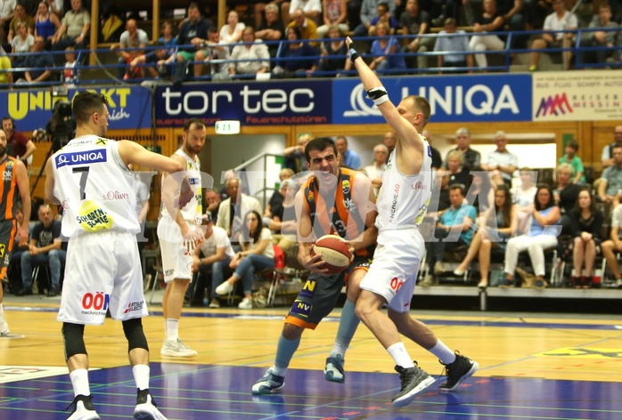 Basketball ABL 2017/18, Playoff VF Spiel 3 Gmunden Swans vs. BK Klosterneuburg Dukes


