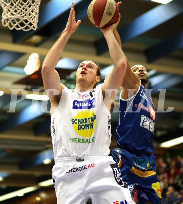 Basketball ABL 2015/16 Grundurchgang 28.Runde Gmunden Swans vs. Kapfenberg Bulls


