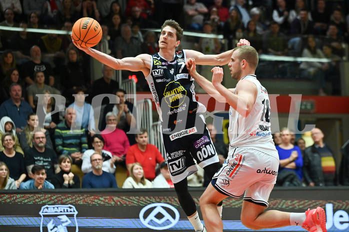 Basketball, Superliga 2023/24, Grunddurchgang 14. Runde, Flyers Wels vs. Gmunden,
