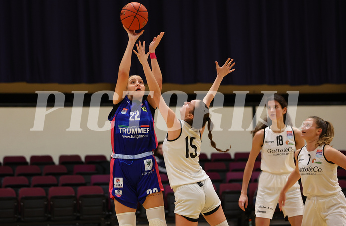 Basketball Damen Superliga 2022/23, Grunddurchgang 9.Runde Basket Flames vs. UBSC Graz


