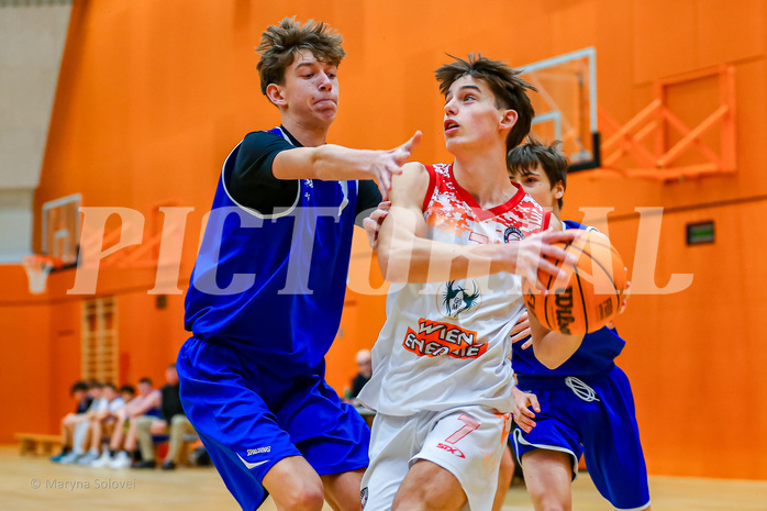 30.11.2024 Österreichischer Basketballverband 2024/25, SLMU16, BC Vienna vs. SG Salzkammergut 
