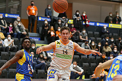Basketball Superliga 2021/22, Grunddurchgang 14.Runde Klosterneuburg Dukes vs. SKN St. Pölten


