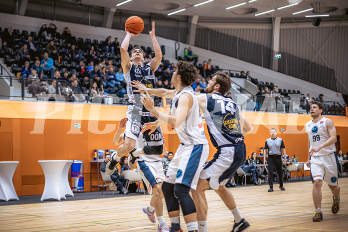 Basketball, Basketball Austria Cup 2022/23, Viertelfinale, Vienna Timberwolves, Gmunden Swans, Benedikt Güttl (7)
