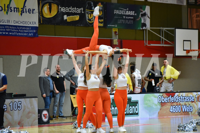 Win2Day Basketball Superliga 2022/23, 9. Plazierungsrunde, Flyers Wels, Oberwart Gunners,
