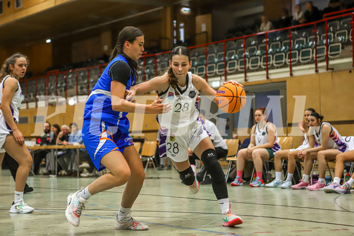 Basketball Damen Superliga 2024/25, Grunddurchgang 03.Runde VIENNA UNITED vs. DBB WELS