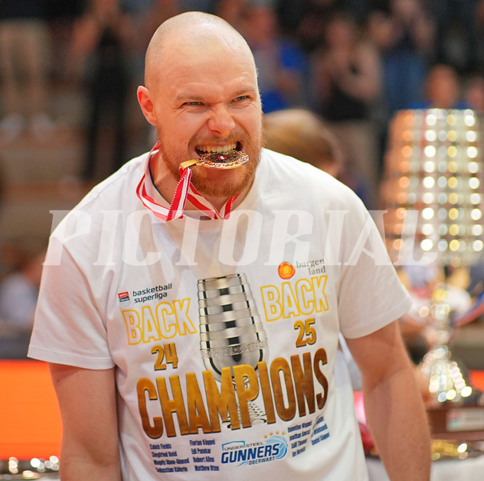 Basketball, Basketball Superliga 2024/25, Playoffs, Finale Spiel 1, Oberwart Gunners vs. BBC Nord Dragonz