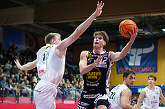 Win2day Basketball Superliga 2023/24, Grunddurchgang, 11. Runde, Kapfenberg vs. Gmunden


