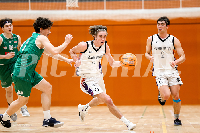 22.03.2025 Österreichischer Basketballverband 2024/25, SLMU19, Vienna United vs. Kapfenberg Bulls 