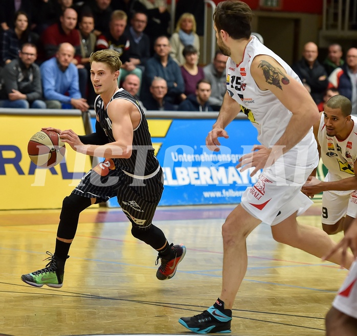 Basketball ABL 2015/16 Grunddurchgang 28.Runde WBC Wels vs Guessing Knights
