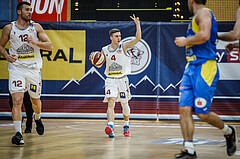 Basketball, Admiral Basketball Superliga 2019/20, Grunddurchgang 9.Runde, Traiskirchen Lions, SKN St. Pölten, Sebastian Lesny (4)