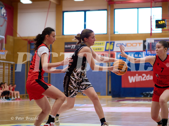 Basketball Superliga 2024/25, SLMU16 Traiskirchen Lionesses vs. VKL Vikings Kammer


