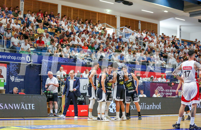 Basketball Superliga 2022/23, Playoff, Finale Spiel 3 Gmunden Swans vs. BC Vienna
