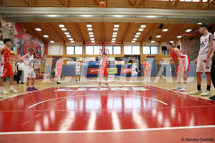 Basketball Superliga 2024/25, SLMU14 Traiskirchen Lions Academy vs. ATSE Graz



