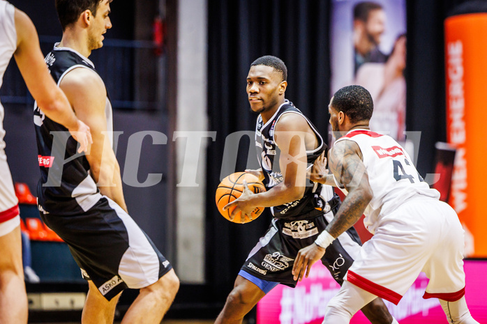 Basketball, win2day Basketball Superliga 2023/24, Grunddurchgang 12.Runde, BC Vienna, Kapfenberg Bulls, Rudi Williams (3)