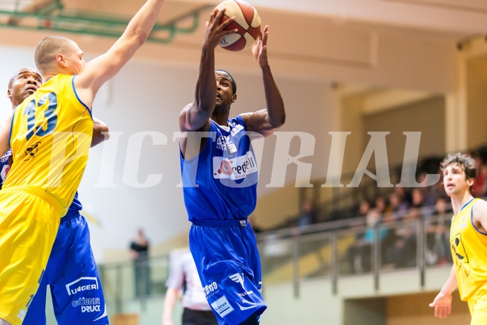 Basketball ABL 2015/16 Grunddurchgang 20.Runde UBSC Graz vs. Oberwart Gunners