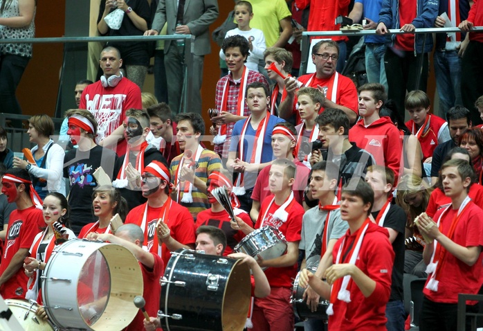 Basketball ABL 2012-13 Snickers-Playoffs Fnale 5.Spiel BC Vienna vs. Oberwart Gunners


